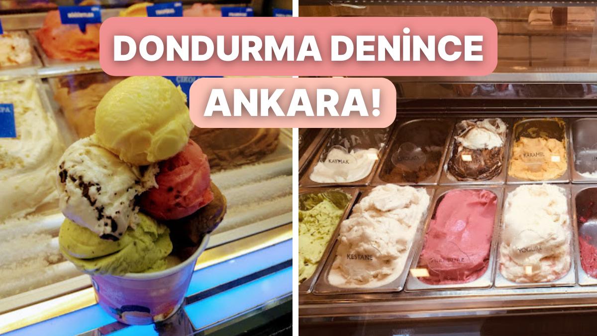 Ankara'da Taze Meyvelerle Lezzetli Çikolatanın Buluştuğu En İyi Dondurmacılar