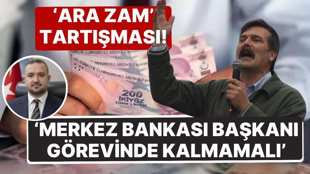 Asgari Ücrete Ara Zam İddiası: Erkan Baş'tan TCMB Başkanı Fatih Karahan'a Sert Tepki