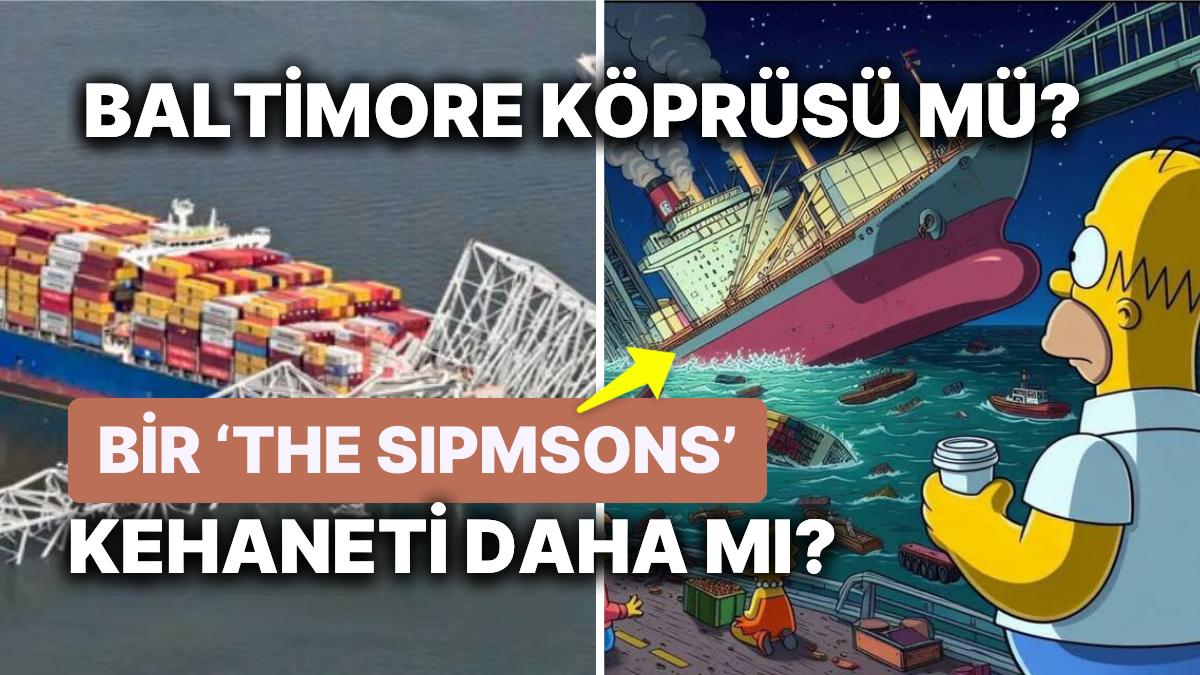 Baltimore'daki Köprüsü Kazası: The Simpsons ile Yeniden Gündemde!