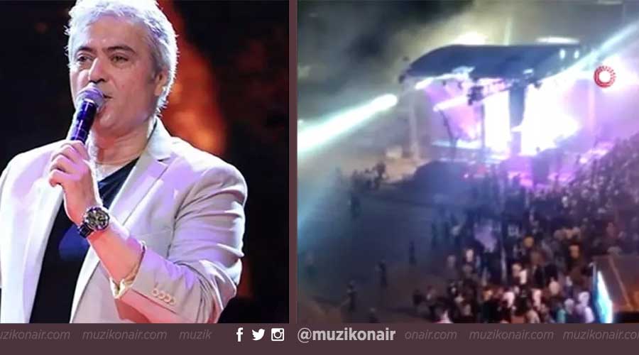 Cengiz Kurtoğlu Konserinde Yangın Alarmı! Panik Anları Yaşandı