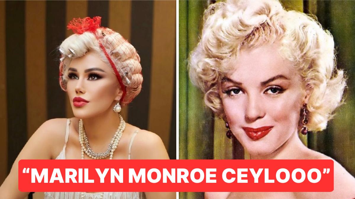 Ceylan's Marilyn Monroe Image Goes Viral Among Fans after Her Photoshoot!