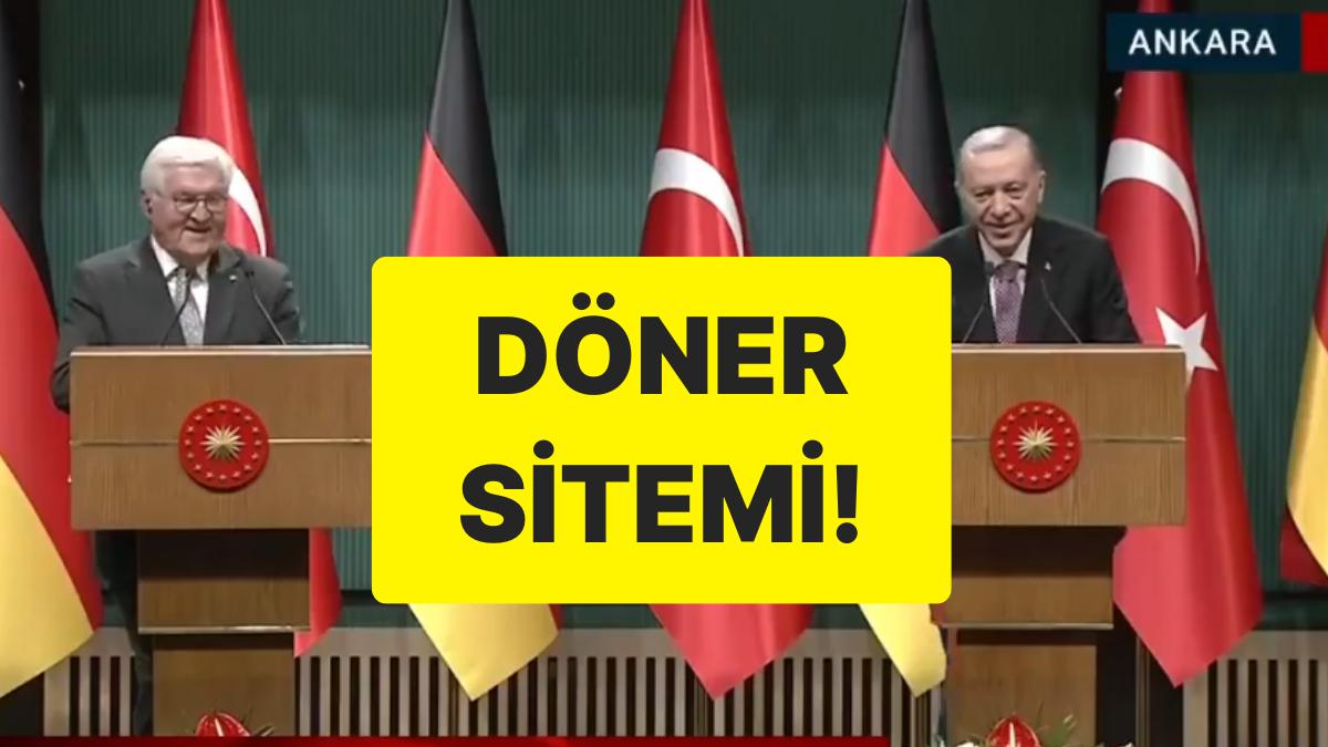 Cumhurbaşkanı Erdoğan’dan Alman Mevkidaşına Döner Göndermesi: “İstanbul’da Bitti Galiba!”