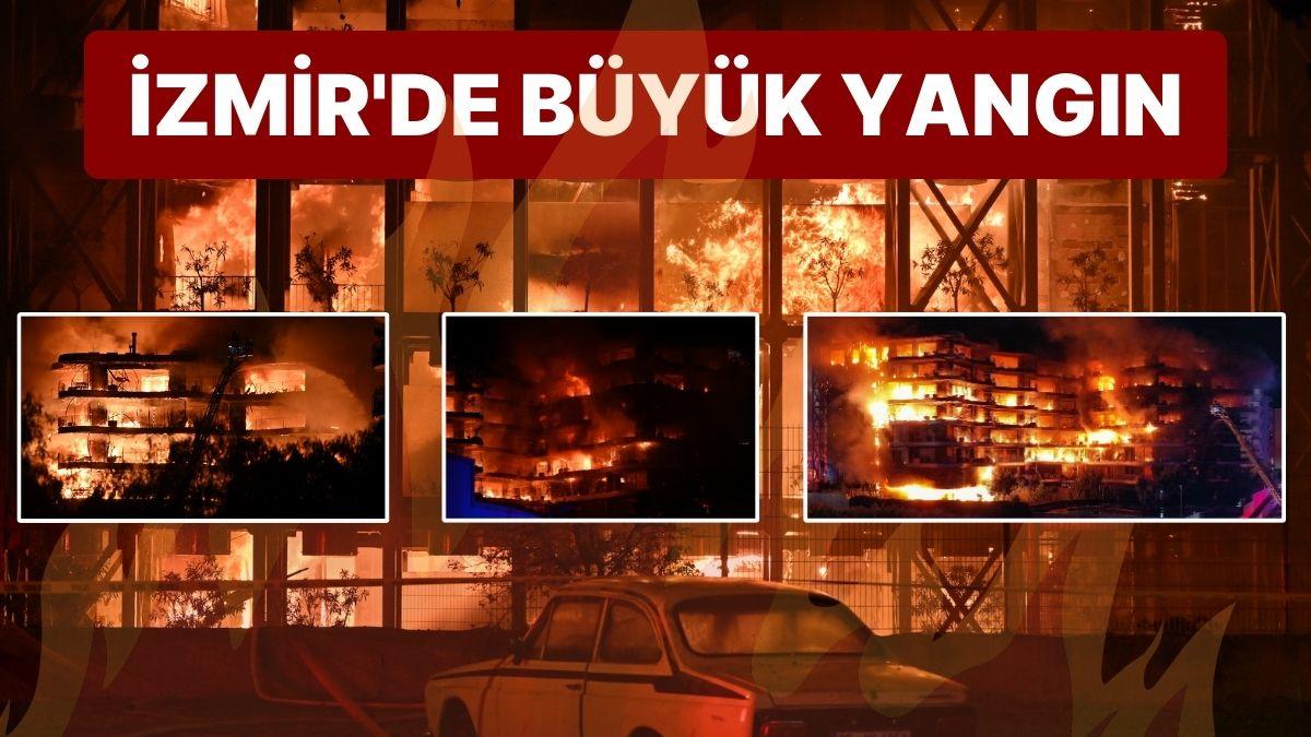 Folkart Sitesi'nde Çıkan Yangın İzmir Narlıdere'de Kontrol Altına Alındı