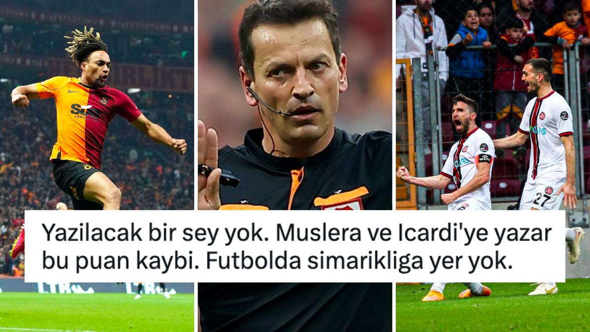 Galatasaray'ın Karagümrük Beraberliğiyle Zirve Yarışında Yara Aldığı Maça Verilen Tepkiler