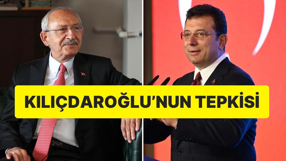 Kemal Kılıçdaroğlu’nun Tepkisi: Ekrem İmamoğlu’na Tebrik Yok