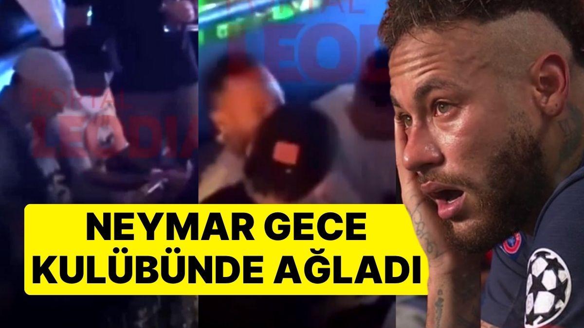 Neymar Gece Kulübünde Gözyaşlarını Tutamadı! Brezilya'nın Copa America'dan Elenmesi Ünlü Oyuncuyu Ağlattı