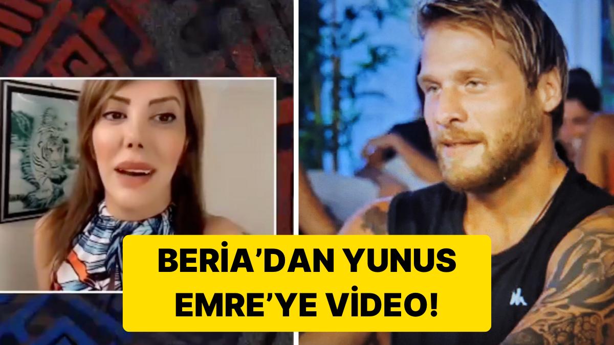 Survivor Yunus Emre'nin Eşi Beria'dan Videolu Mesaj Alan Tavrı