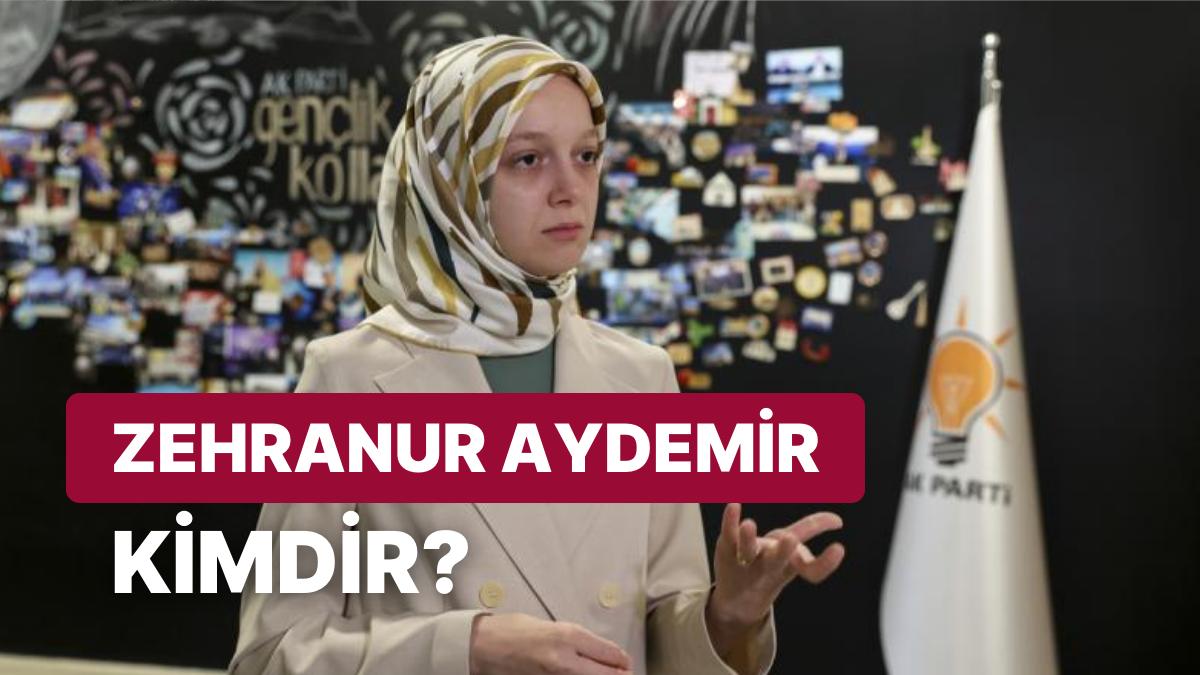 Zehranur Aydemir Kimdir, Kaç Yaşında? Meclise Giren En Genç Milletvekili Zehranur Aydemir'in Siyasi Kariyeri ve Başarıları