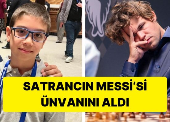10 Yaşındaki Satrancın Messi'si Dünyanın En İyi Oyuncusu Magnus Carlsen'i 38 Saniyede Yendi!