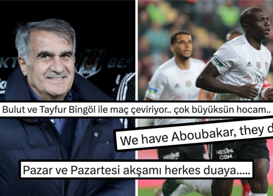 Beşiktaş'ın Antalyaspor Karşısındaki Geri Dönüşüne Sosyal Medyadan Gelen Tepkiler: Zorlu Maçı Kazanan Siyah Beyazlılar Sosyal Medyayı Salladı!
