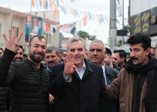 Beyazgül'e Viranşehir'de destek sözü