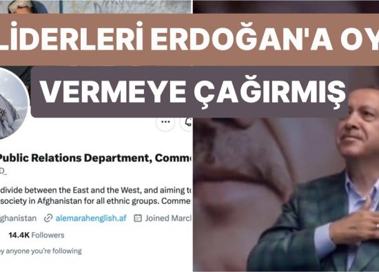 Bir Twitter Hesabında Hibatullah Ahundzade'nin Erdoğan'a Oy Verilmesi Gerektiğini İddia Edildi