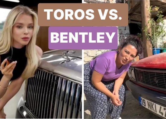 Cemile Canyurt, Viral Olan Bentley Reklamının Toros Versiyonunu Çekti