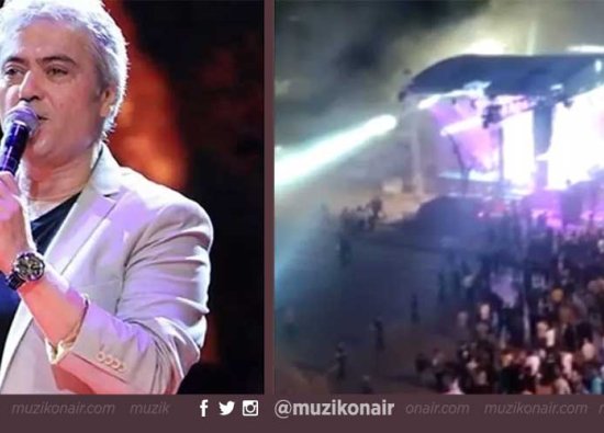 Cengiz Kurtoğlu Konserinde Yangın Alarmı! Panik Anları Yaşandı