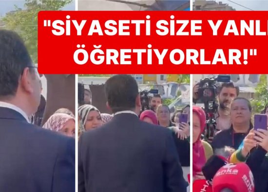 Ekrem İmamoğlu'nun Neden HDP ile Ortak Oldunuz Diyen Vatandaşa Verdiği Yanıt Viral Oldu!