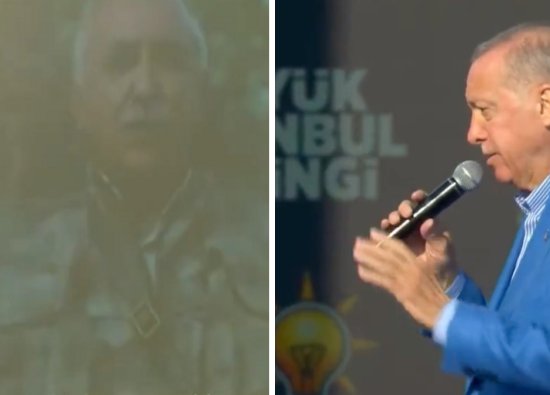 Erdoğan'ın Mitinginde Kılıçdaroğlu'nun Deep Fake Montajlı Görüntüleri Gösteriliyor!