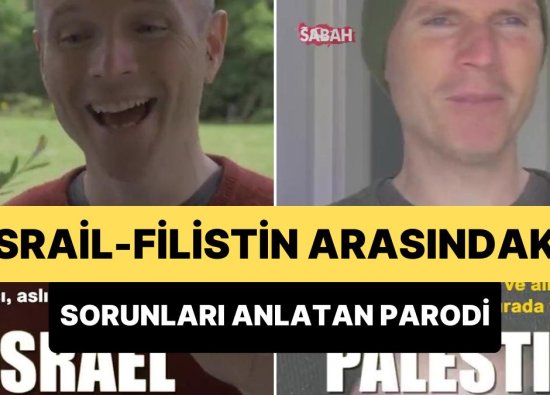İsrail ile Filistin Arasındaki Sorunları ve Medyanın Bakış Açısını Anlatan Komedyenin Viral Olan Parodisi
