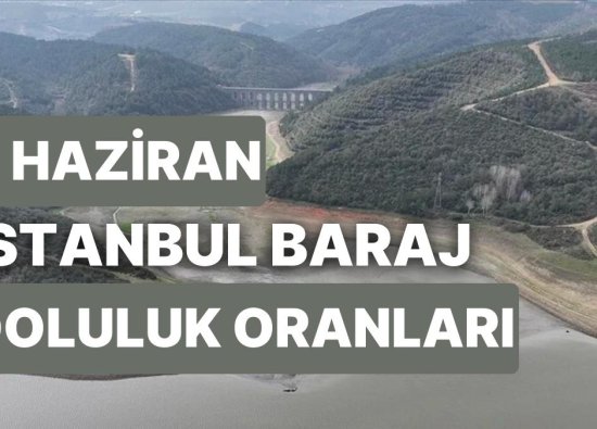 Istanbul Baraj Doluluk Oranları Güncel Durumu - Yüzde Kaçı Dolu?