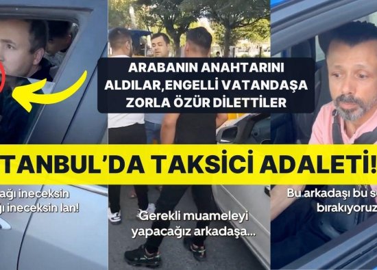 İstanbul'da Taksici Adaleti! TAG Sürücülerini Çağırıp Tehdit Ettiler