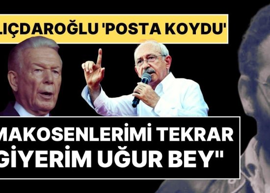 Kemal Kılıçdaroğlu'nun Uğur Dündar'a Sert Çıkışı