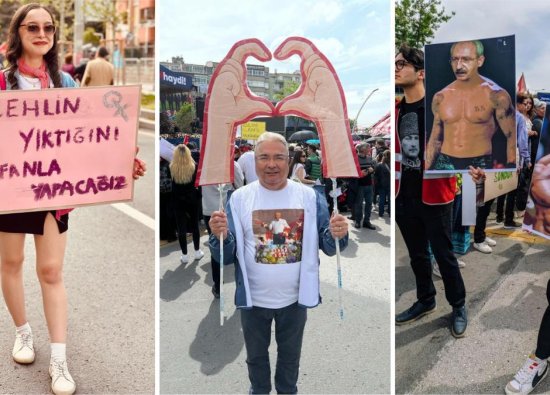 Millet İttifakı'nın Ankara'daki 'Millet Buluşması'nda Dikkat Çeken Pankartlar!