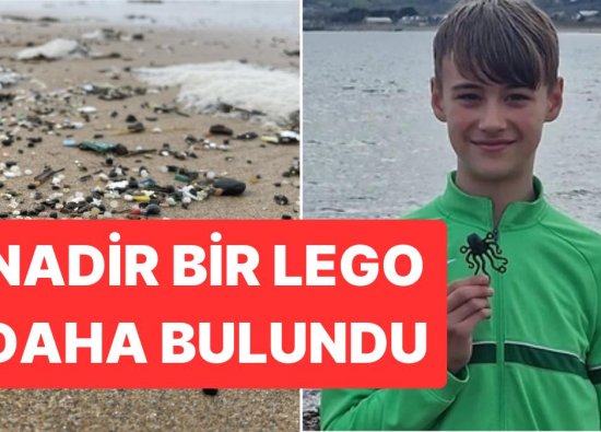 Nadir LEGO Parçası: 27 Yıl Sonra Denizden Çıktı