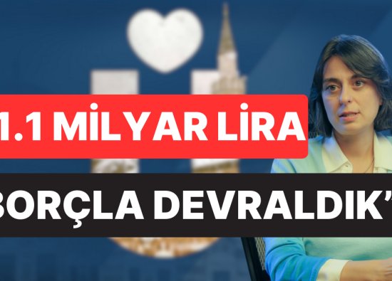 Üsküdar Belediye Başkanı Sinem Dedetaş: 'Belediyeyi 1.1 Milyar TL Borçla Devraldık'