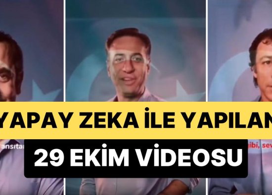 Yapay Zeka ile Yapılan ve Hayatını Kaybeden Ünlü İsimlerin Yer Aldığı 29 Ekim Videosu Tüyleri Diken Diken Etti
