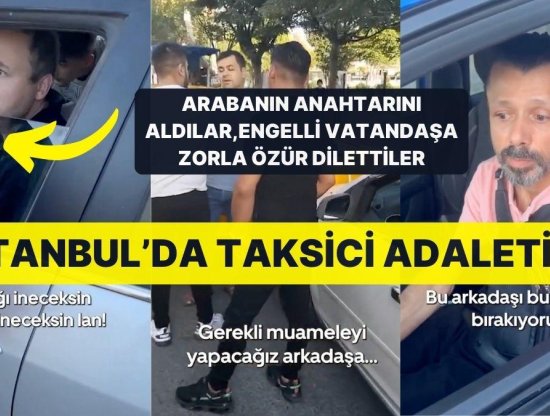 İstanbul'da Taksici Adaleti! TAG Sürücülerini Çağırıp Tehdit Ettiler
