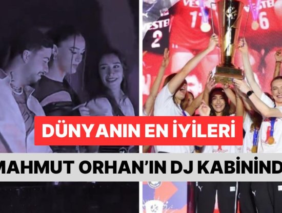 Mahmut Orhan'ın DJ Kabininde Filenin Sultanları Rüzgar Gibi Esti