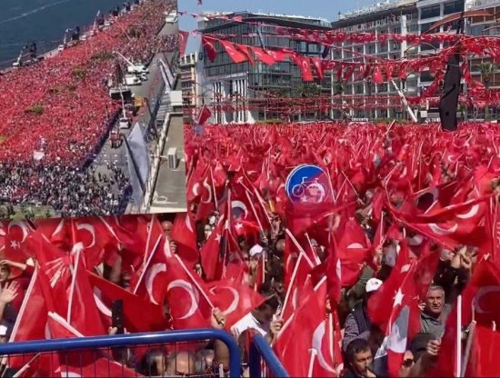Millet İttifakı İzmir Mitingi: Yüz Binler, Tarihi Kalabalıkla Coştu!