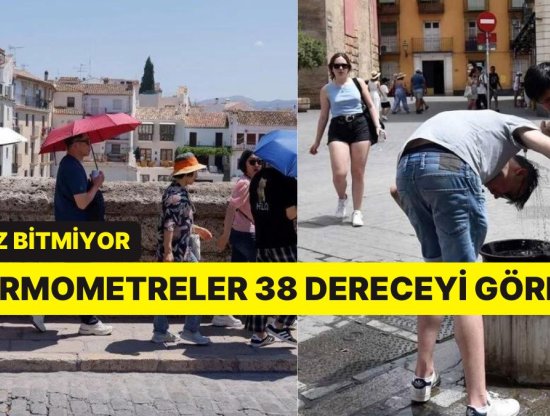 Türkiye Kışa Hazırlanırken İspanya'da Ekim Ayı Sıcaklık Rekoru Kırıldı