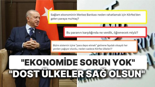 Ekonomistler Erdoğan'ın 'Dost Ülkeler Türkiye'de Para Depoladı' Açıklamasına Karşılığı Ne? diye soruyor